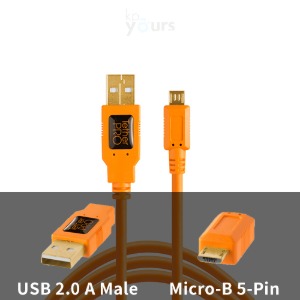 (7-2A) 테더툴즈 USB 2.0 to Micro-B 5-Pin (4.6m)