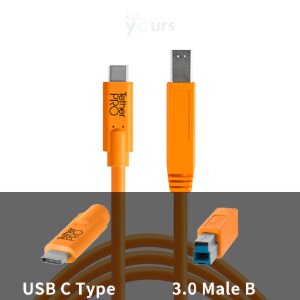 (5C) 테더툴즈 USB-C to 3.0 Male B (4.6m)
